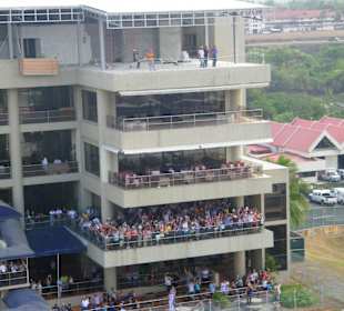 Volles Haus, es kommt ein Kreuzfahrtschiff