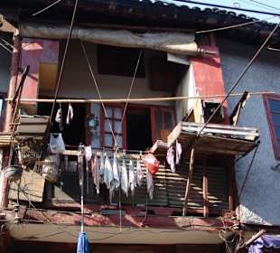 Balkon in der Shanghaier Altstadt