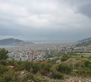 Alanya bei Regen