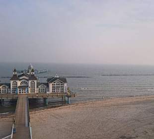 Die Seebrücke mit Restaurant super zu erreichen