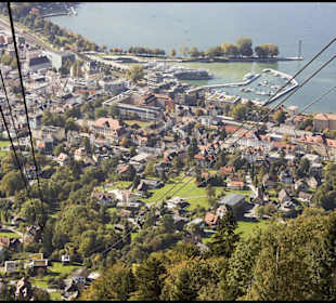 Bregenz aus der Seilbahn 