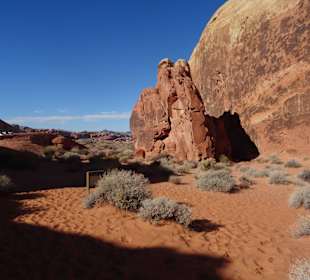 Im Valley of Fire unterwegs