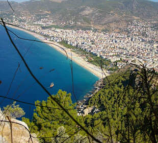 Aussicht Burg von Alanya