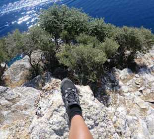 Blick von Amos auf das Meer