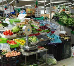 Rundgang durch den oberen Teil der Markthalle