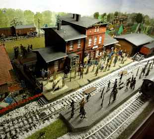 Bahnhof Syke als Modell