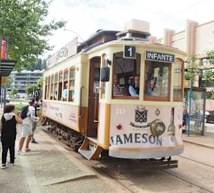 Historische Tram (Linie 1 zum Atlantik)
