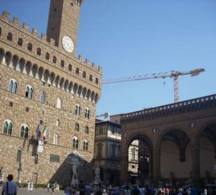 Palazzo vecchio e loggia dei lanzi
