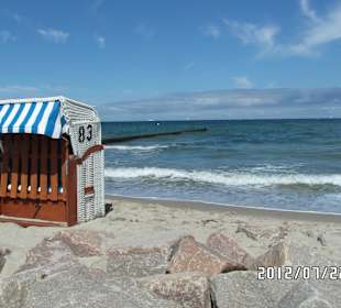 Strand kurz vor dem Hotel