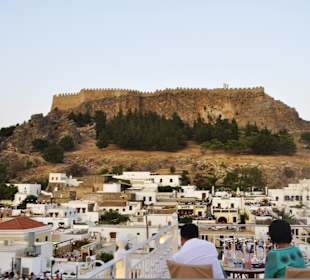 Ausblick von eine Dachterrasse
