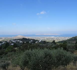 Blick über Kos von Zia