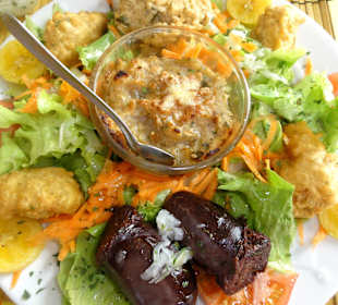 Accras, Boudin, Gratin Christophine