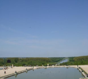 Ausblick direkt vor dem Schloss