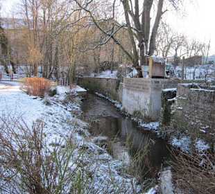 Festung im Winter, Park altes Gefängnis