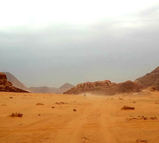 Wüstenlandschaft Wadi Rum