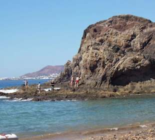Auch im Februar kann man da baden!