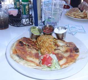 Leckere Speisen im Restaurant The Sandbar