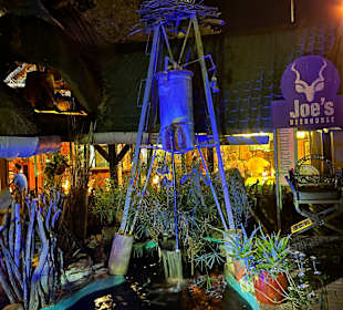 Garten im Innern vom Beerhouse