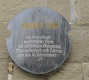 Das Obere Tor (Torturm) von Mainbernheim