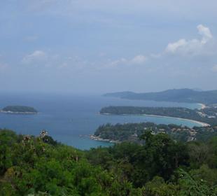 Blick auf Kata Noi , Kata und Karon