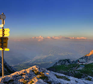 Ausgangspunkt in allen Richtungen (Feisterscharte)