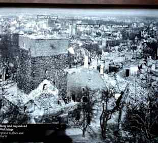 Vom Sinwellturm aus: Osten-Süden nach dem Krieg 