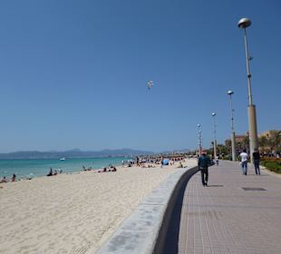 Playa de Palma am Vormittag