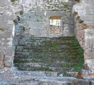 Treppe an der Agora