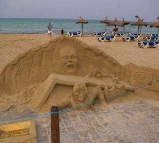 Das macht man da am Strand