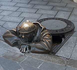 Kanalgucker in Bratislava