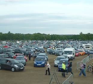 Hier konnte ich parken (kostenlos)