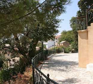 Aussicht von der Kirche Chlomos