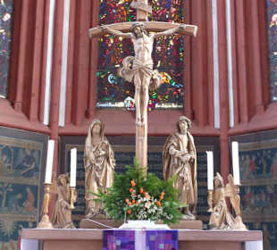 Innenansicht Altar