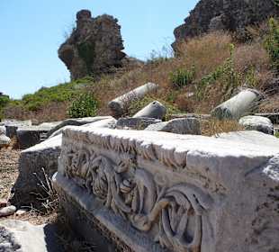 Auf dem Weg zum Strand 