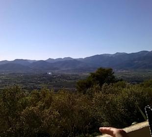 Blick von der Terrasse 