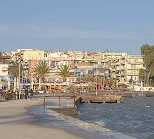 Die Promenade von Nea Moudania