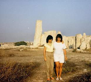 Die Tempelanlage vor 25 Jahren