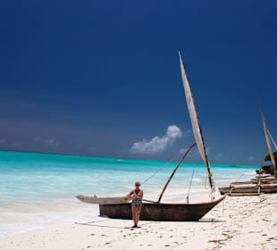 Spaziergang Richtung Ras Nungwi