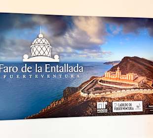 Werbung vom Faro de la Entallada