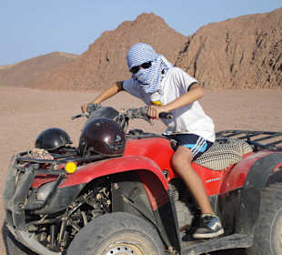 Mit dem Quad durch die Wüste