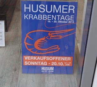 Hinweis auf die Krabbentage