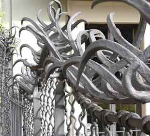 Zaun zu Casa Amatller