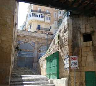 Richtung Upper Barrakka Gardens