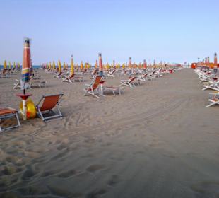 Strand in Bibione Juni 2012