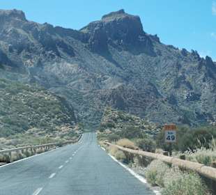 Rout to the Teide