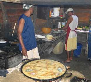 Unsere Fische werden zubereitet