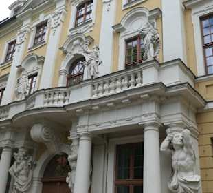 Das schöne Gebäude des Justiz-Ministeriums