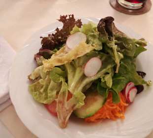 Beilagensalat mit exzellenten Dressing