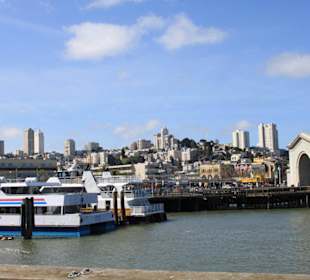 Anlegesteg Fisherman's Wharf