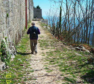 Wanderweg nach unten